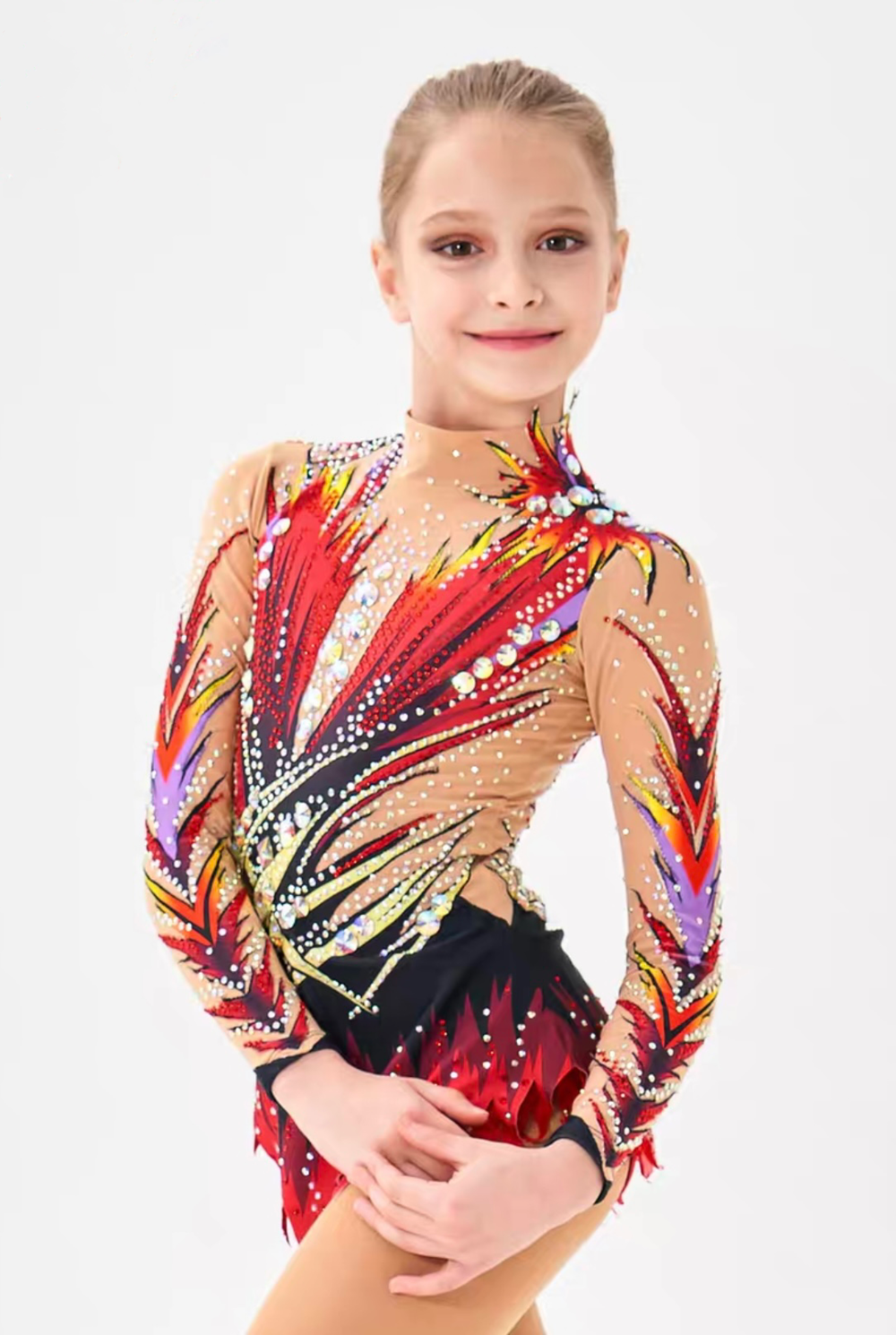 Flame Rhythmic Leotard