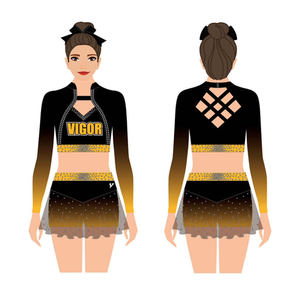 Sparker cheerleading uniforms 