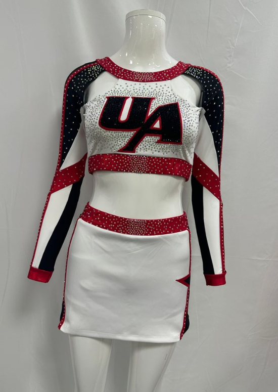 White UA competition uniform