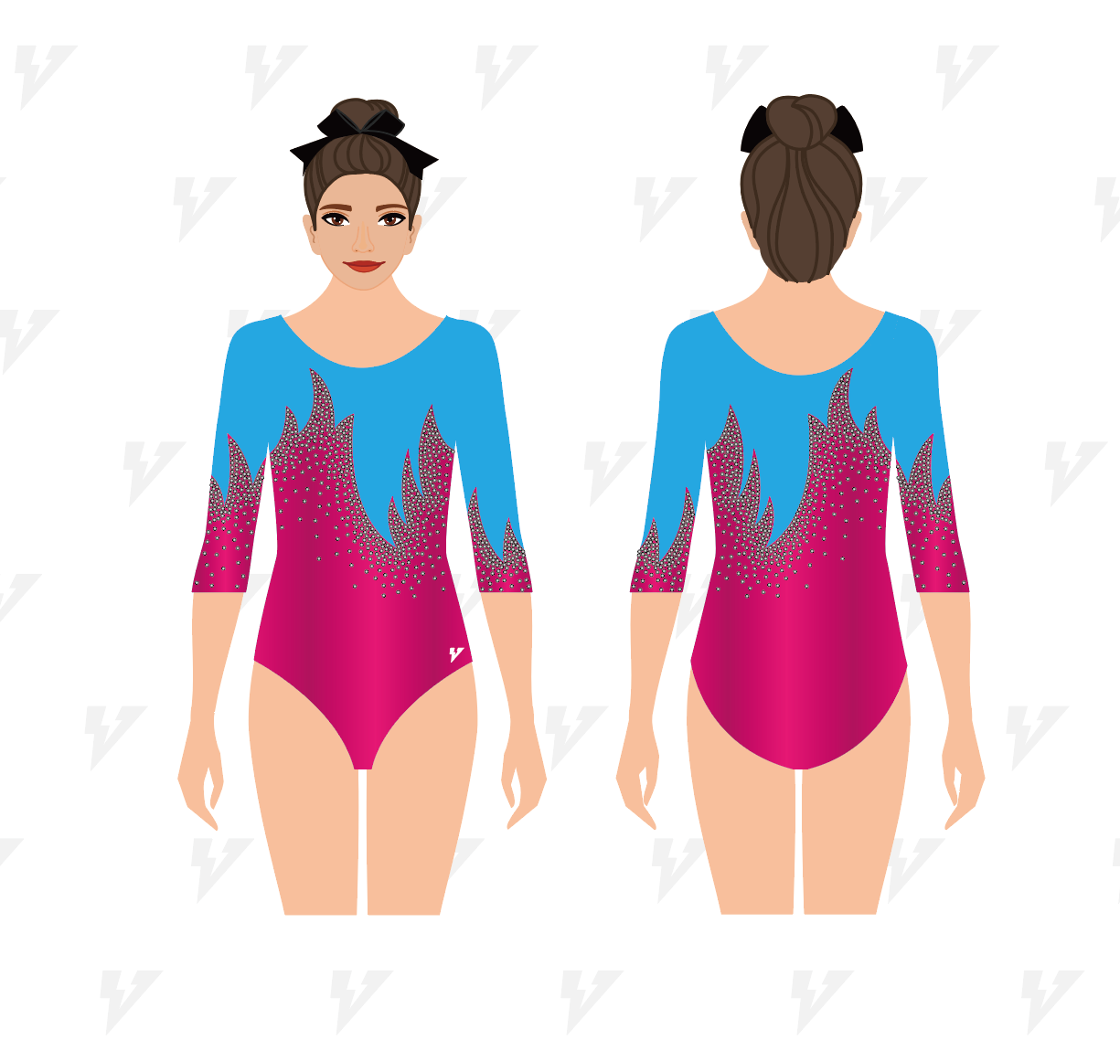 Gymnastic Competition Leotard 