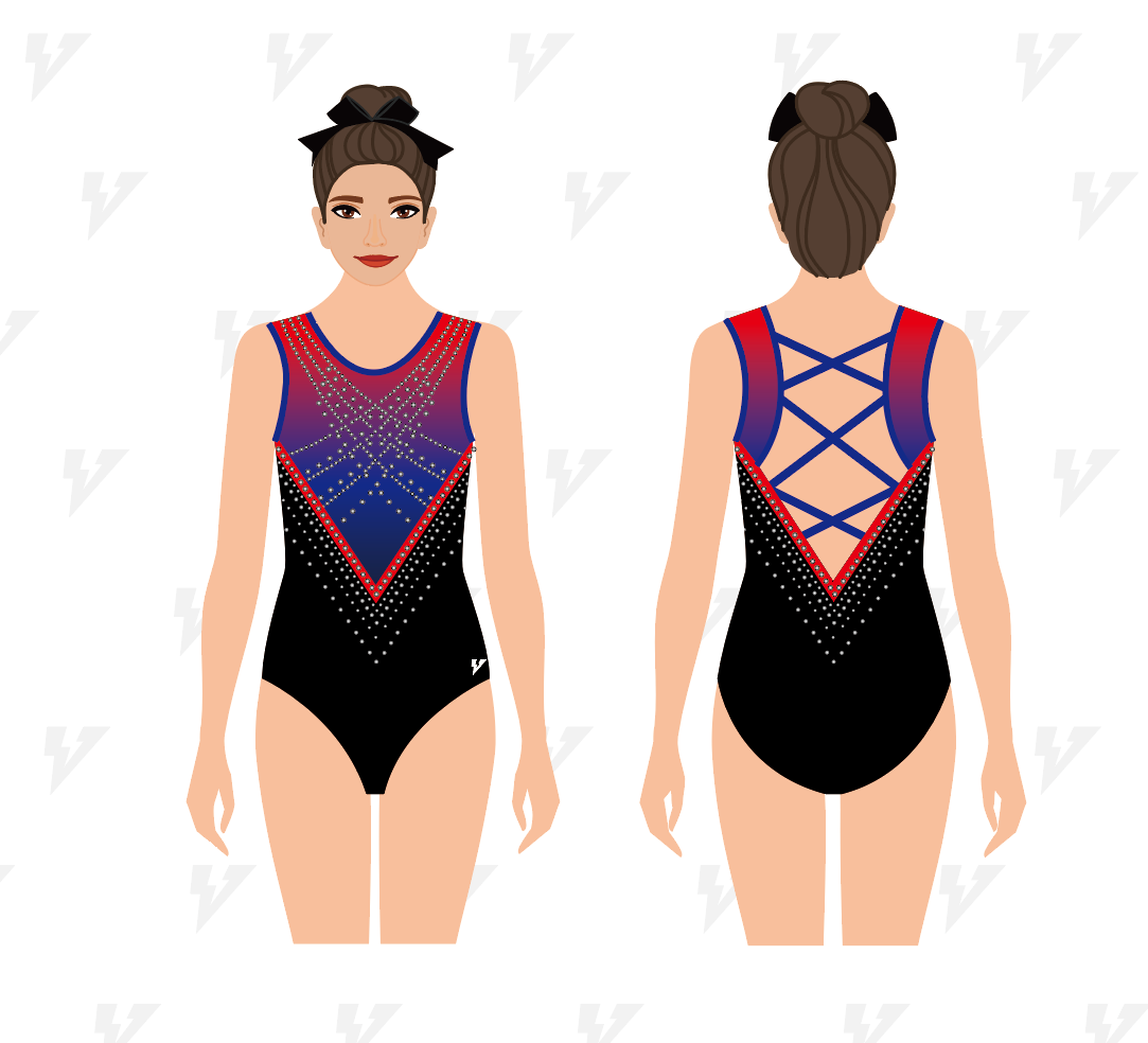 Short Sleeve Gymnastic Leotard