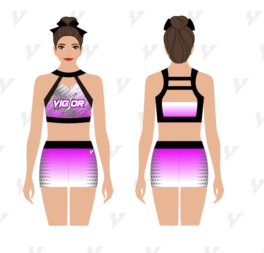 Ombre Cheer practice Wear