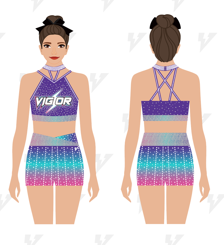Colorful practice wear 